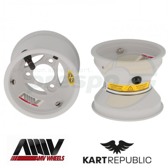 Bild 1 - Felge Magnesium vorne  AMV/KR-Kart  115mm   Modell: OXITECH    T-LINE   LK: 58mm