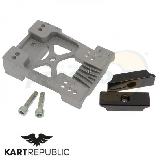 Bild 1 - Motorbock Aluminium  KR/FA-Kart   28-30x92mm  Multiforo