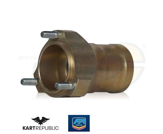 Bild 1 - Felgenaufnahme  vorne  OK   KR/FA-KART Auenteill  (Radstern vorne) 