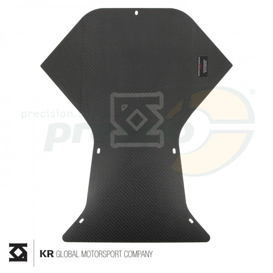 Bild 1 - Bodenblech Chassis KR             Modell: carbon