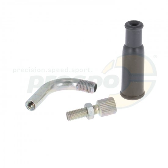 Bild 1 - Nr. 05 Rohrbogen Satz DellOrto PHBG 18 BS - Vergaser IAME Gazelle