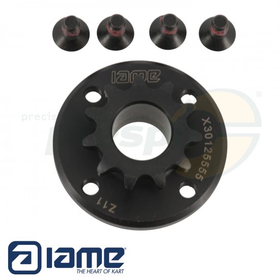 Bild 1 - Nr. 118A Motor Ritzel ''Z11'' IAME - Kupplung IAME Water Swift