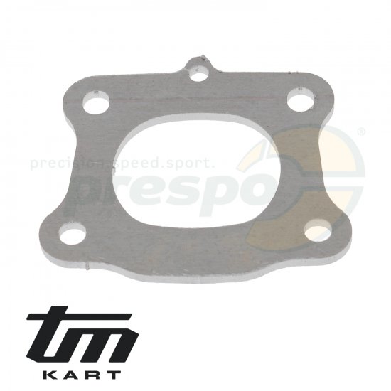 Bild 1 - Distanzblech Auspuffstutzen TM KZ 10  Dimension: 3mm