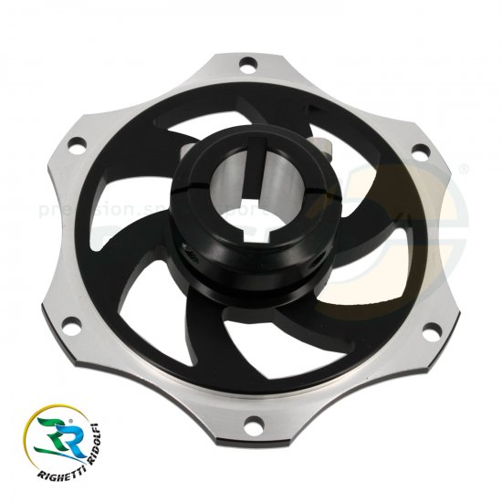 Bild 1 - -Kettenblattaufnahme Aluminium  ECO-Line   30mm   schwarz eloxiert