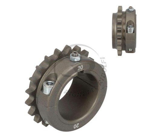 Bild 1 - Kettenrad  Aluminium-ergal  RR-HQ  Typ 428   50 mm   Z 20