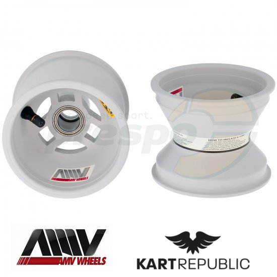 Bild 1 - Felge Magnesium vorne  AMV  110mm   Modell: OXITECH    T-LINE   mit Lager 6805zz