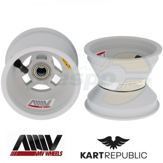Bild 1 - Felge Magnesium vorne  AMV  110mm   Modell: OXITECH    T-LINE   mit Lager 6003zz