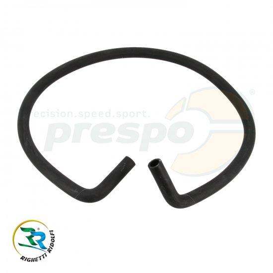 Bild 1 - Khlwasserschlauch mit Doppelbogen  (2x90)   Farbe: schwarz