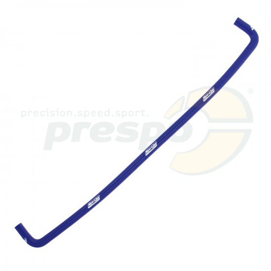 Bild 1 - Khlwasserschlauch SILIKON  NEW-LINE   mit Doppelbogen  (2x90)   Farbe: blau