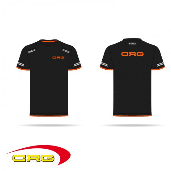 Bild 1 - T-shirt CRG-SPARCO  2024  Farbe: schwarz  