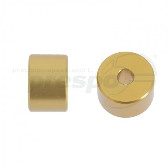 Bild 1 - U-Scheibe Aluminium  : 30mm  Dicke: 20mm   gold eloxiert