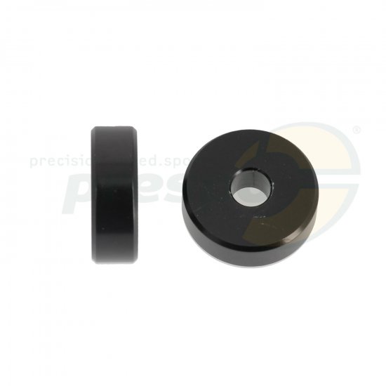 Bild 1 - U-Scheibe Aluminium  : 30mm  Dicke: 10mm   schwarz eloxiert