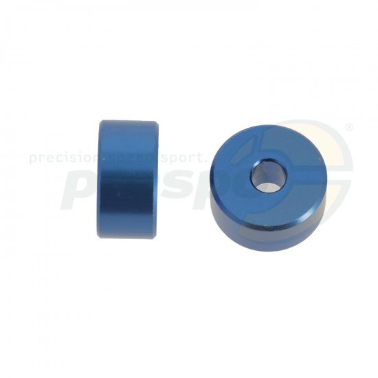 Bild 1 - U-Scheibe Aluminium  : 30mm  Dicke: 15mm   blau eloxiert