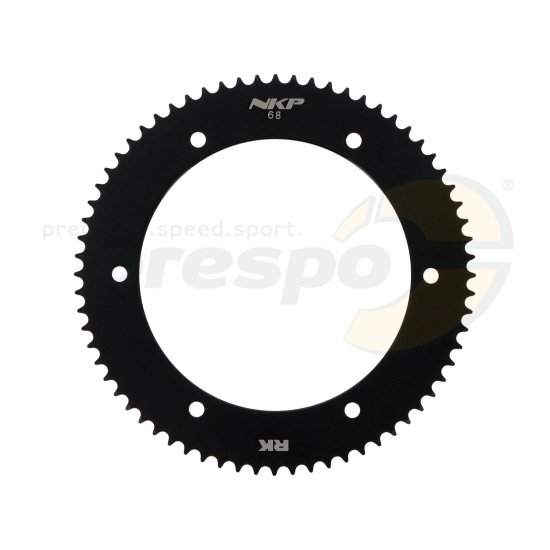 Bild 1 - Kettenrad Aluminium HQ  Typ 219   Z 68         Farbe: schwarz eloxiert