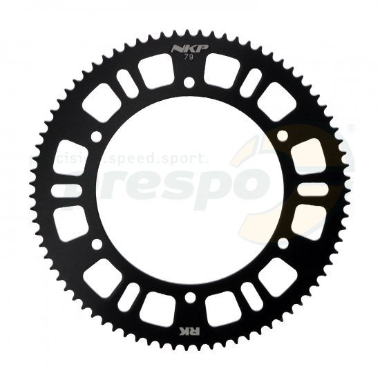 Bild 1 - Kettenrad Aluminium HQ  Typ 219   Z 79          Farbe: schwarz eloxiert