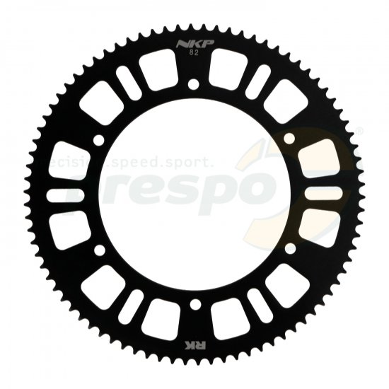 Bild 1 - Kettenrad Aluminium HQ  Typ 219   Z 82          Farbe: schwarz eloxiert