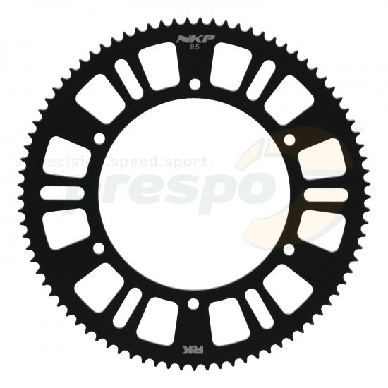 Bild 1 - Kettenrad Aluminium HQ  Typ 219   Z 85          Farbe: schwarz eloxiert