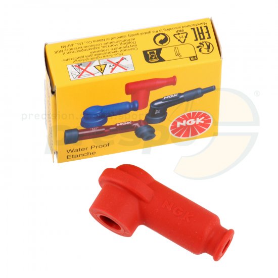 Bild 1 - Zndkerzenstecker  NGK spezial  TRS 1225 (Widerstand: 5k)  Farbe: rot