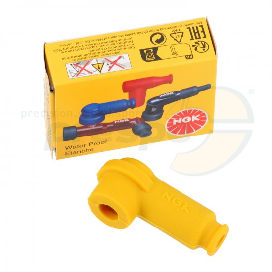 Bild 1 - Zndkerzenstecker  NGK spezial  TRS 1225 (Widerstand: 5k)  Farbe: gelb