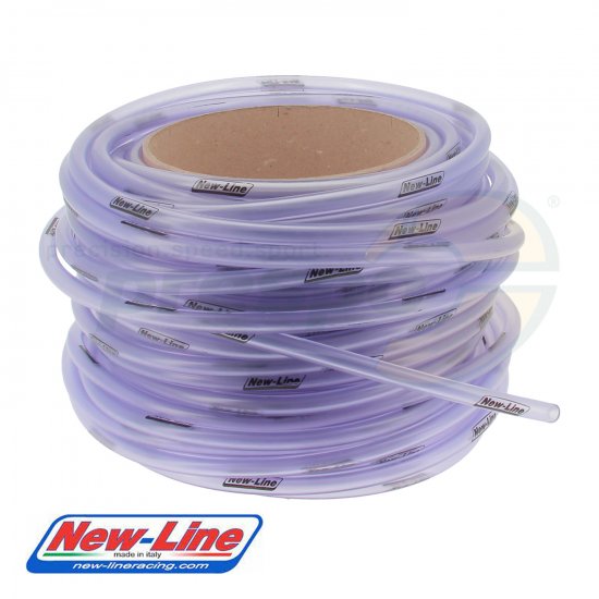 Bild 1 - Benzinleitung  5 x 9 mm   NEW-LINE/EM TECHNOLOGY   Farbe: transparent