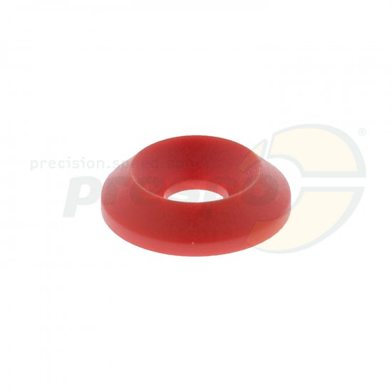 Bild 1 - U-Scheibe Kunststoff fr SK-Schraube M6   17x6mm  Farbe: rot