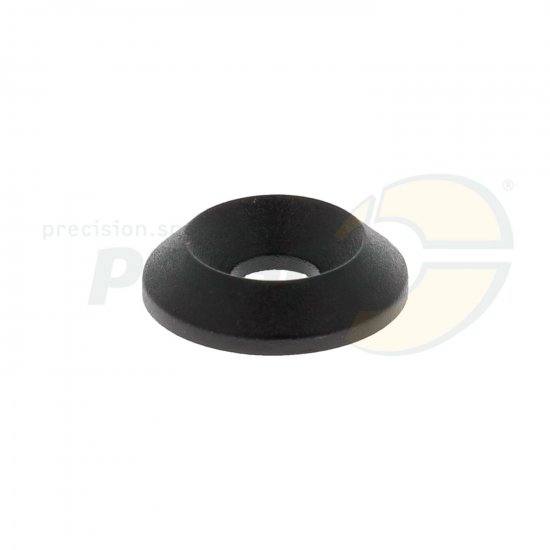 Bild 1 - U-Scheibe Kunststoff fr SK-Schraube M6   17x6mm  Farbe: schwarz