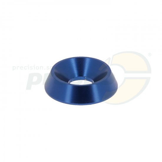 Bild 1 - AL U-Scheibe fr SK-Schraube M6   18x6mm  Farbe: blau eloxiert