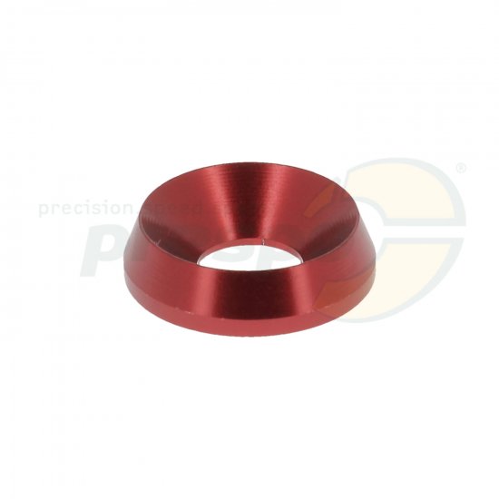 Bild 1 - AL U-Scheibe fr SK-Schraube M8   20x8mm  Farbe: rot eloxiert