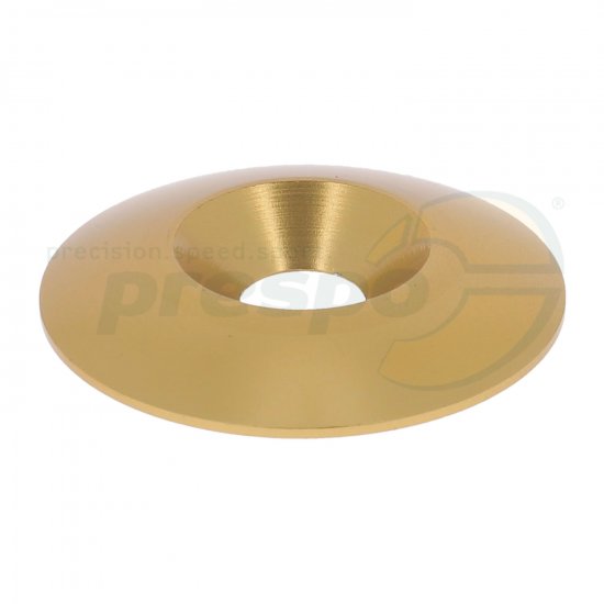 Bild 1 - AL U-Scheibe fr SK-Schraube M8   30x8mm  Farbe: gold eloxiert