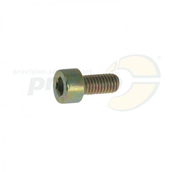 Bild 1 - ZK-Schraube gold  Innensechskant  M 5 x 10 mm  Stahl 8.8