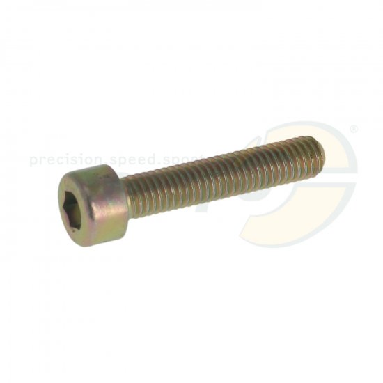 Bild 1 - ZK-Schraube gold  Innensechskant  M 5 x 25 mm  Stahl 8.8