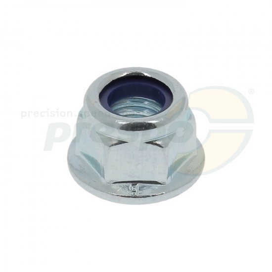 Bild 1 - Flanschmutter Stahl-verzinkt  M 8  (glatter Flansch)