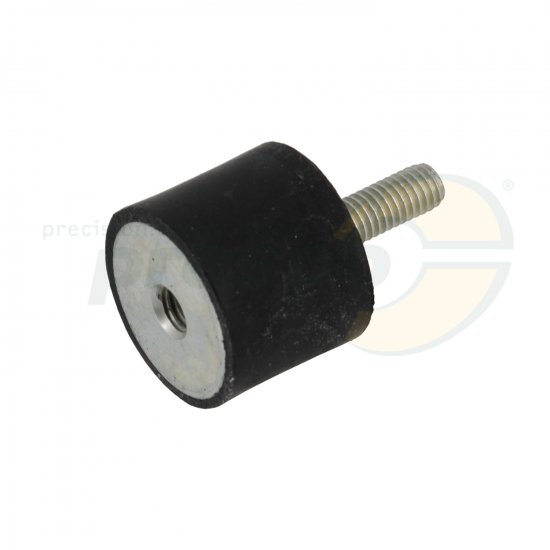 Bild 1 - Silentblock Dimension: 25x20mm    Gewinde: 1 x M6 Lnge: 18mm + 1 x M 6 Innengew