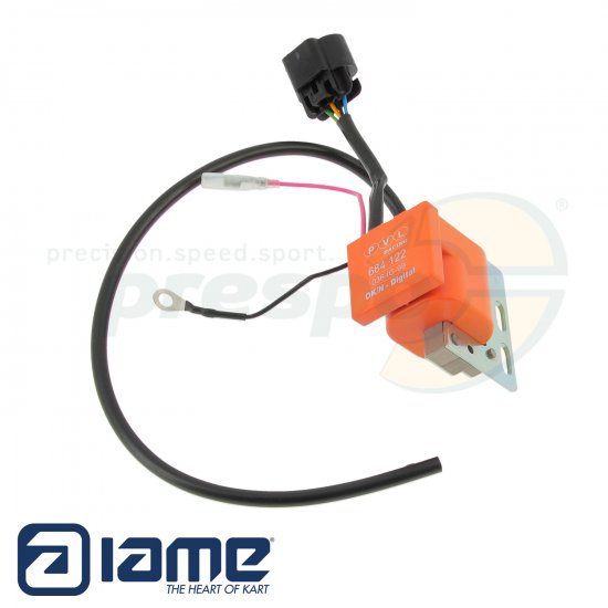 Bild 1 - Zndspule PVL 684 100  Modell: OK-N   Farbe: orange