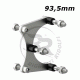 Adapterplatte Bremssattel  RR MA 20  3F 93,5mm