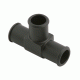 T-Stck fr Thermostat  schwarz eloxiert
