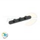 Pafeder mit 3 Stiften   Abstand: 30mm   Hhe: 3,5mm   -Stifte 7,4mm