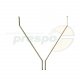 Halter fr Frontschild oben HQ  Lnge: 240mm   (2 Stck)