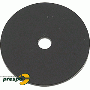 U-Scheibe Aluminium  : 60mm    schwarz eloxiert