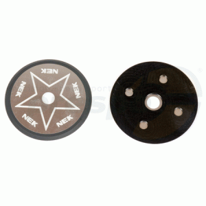 U-Scheibe Stahl  NEK      : 60mm     schwarz-gummiert