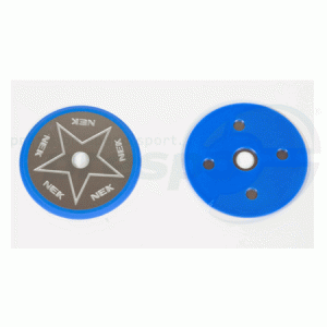 U-Scheibe Stahl  NEK      : 53mm     blau-gummiert