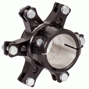 Bremsscheibenaufnahme Aluminium  MA-20   50mm    Farbe: schwarz eloxiert
