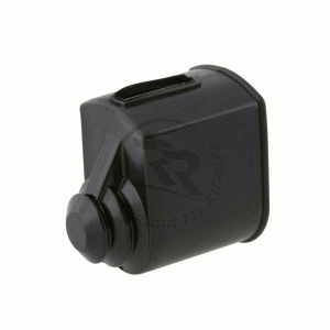 Gummimanschette fr Gehuse   Farbe: schwarz