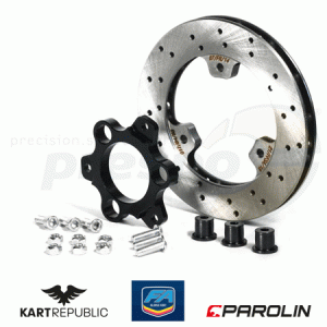 Bremsscheibe hinten  ''MINI''  KR/FA-KART  Modell: PAROLIN  kpl