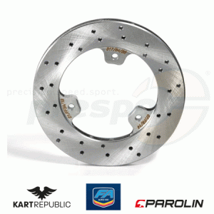 Bremsscheibe hinten  ''MINI''  KR/FA-KART  Modell: PAROLIN