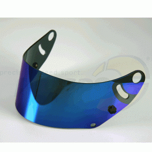 Visier fr Helm ARAI  Serie: CK-6    blau verspiegelt
