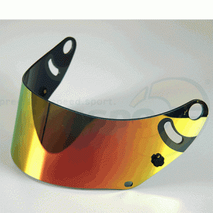 Visier fr Helm ARAI  Serie: GP-6, SK-6   Farbe: gold verspiegelt