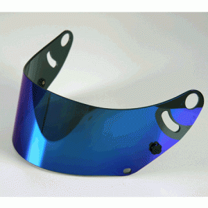 Visier fr Helm ARAI  Serie: GP-6, SK-6   Farbe: blau verspiegelt