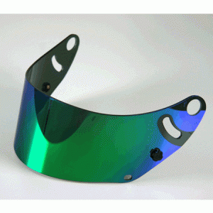 Visier fr Helm ARAI  Serie: GP-6, SK-6   Farbe: grn verspiegelt