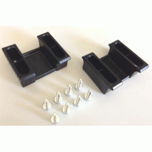Haltersatz fr Frontspoiler KG FP7/BURU / CRG    Farbe: schwarz 